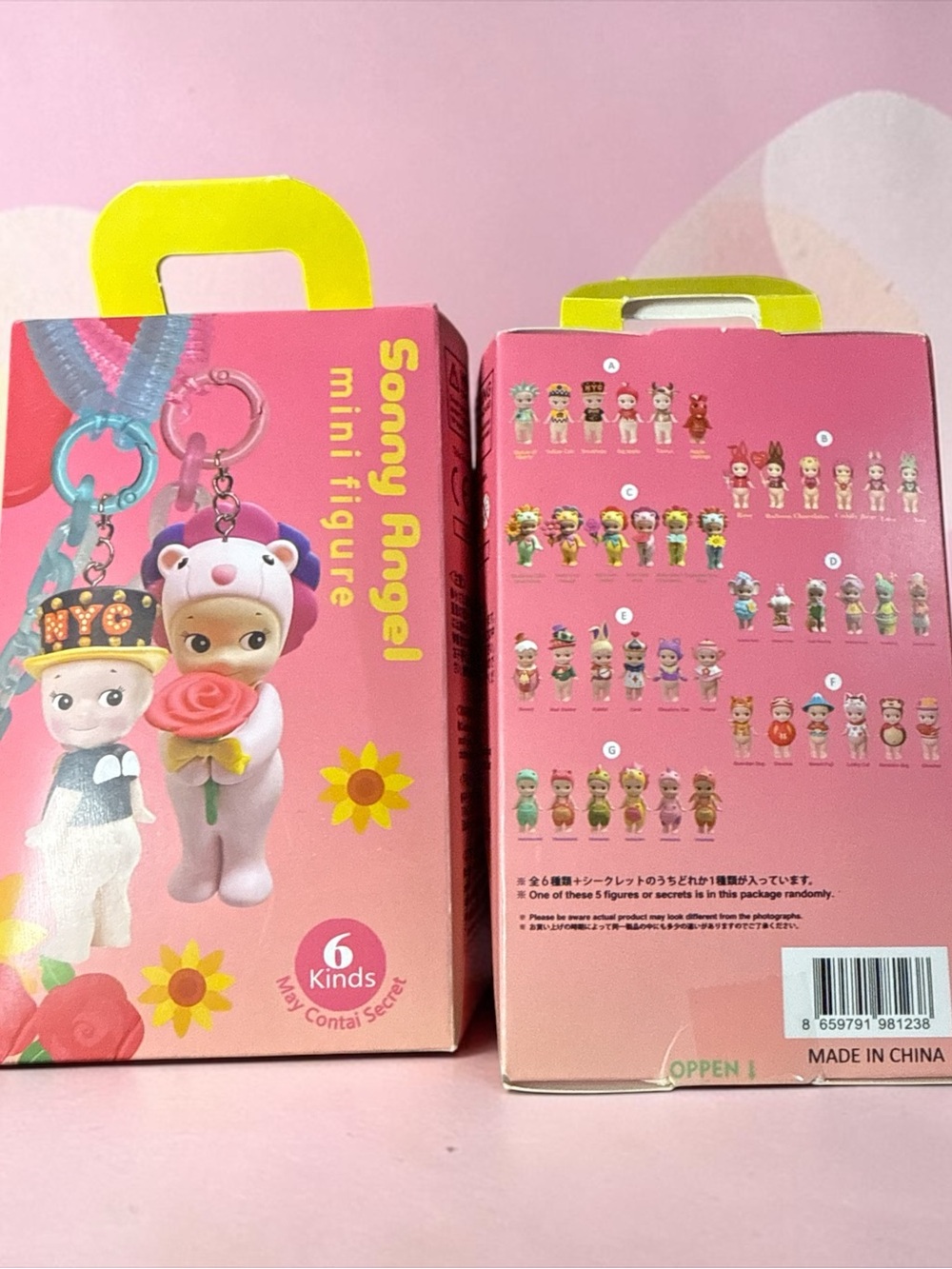 Sonny Angel Mini Figure Keychain 2 Boxes NEW